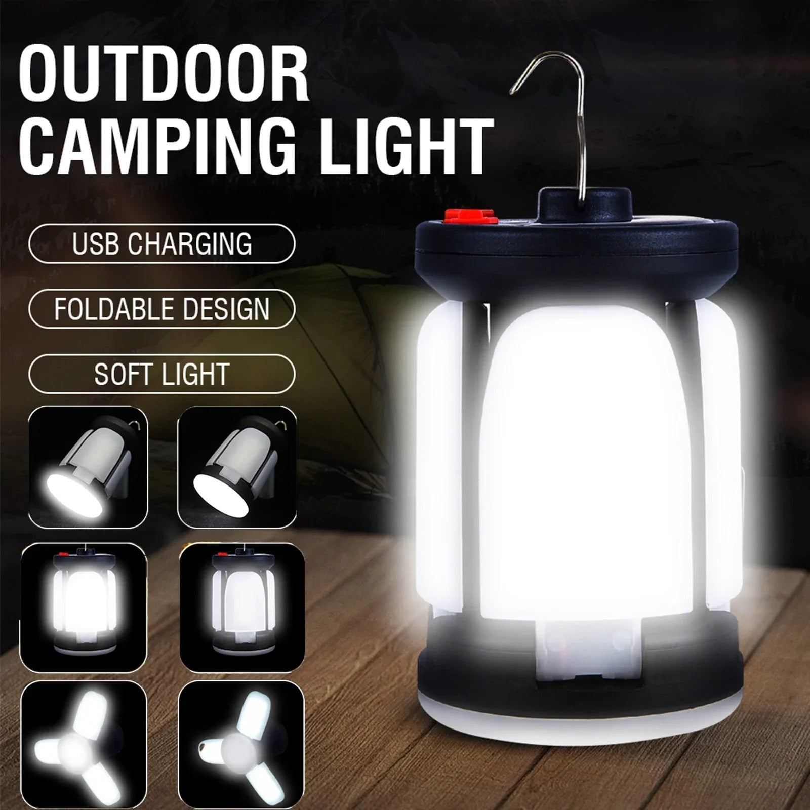 Folding LED Lantern