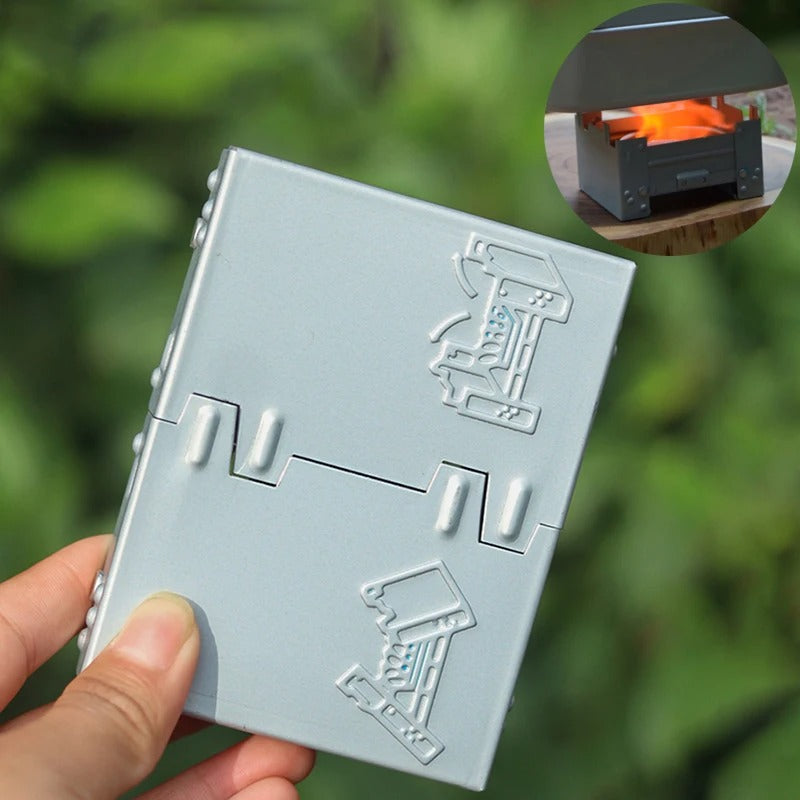 folding stove set