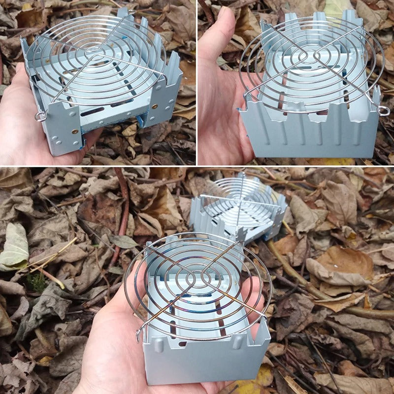 folding stove set