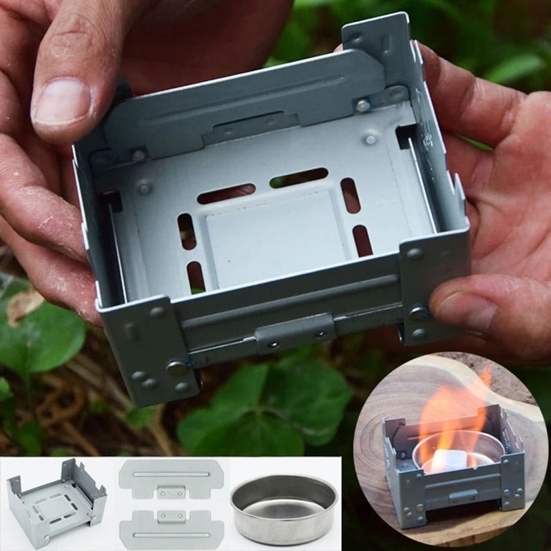 folding stove set