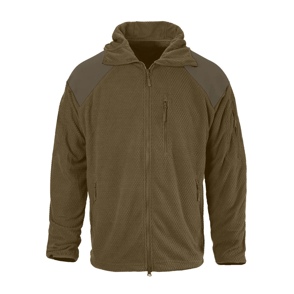 LVL 3 Grid Fleece Top