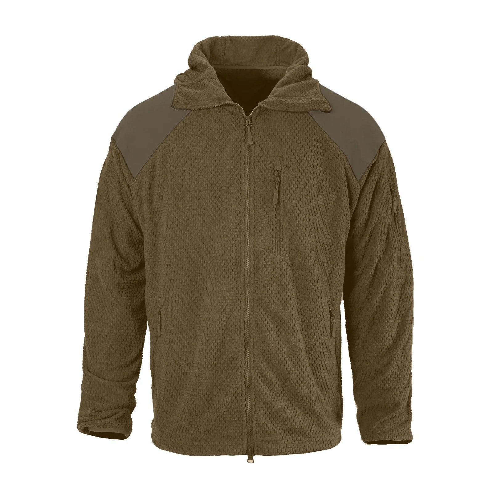 LVL 3 Grid Fleece Top