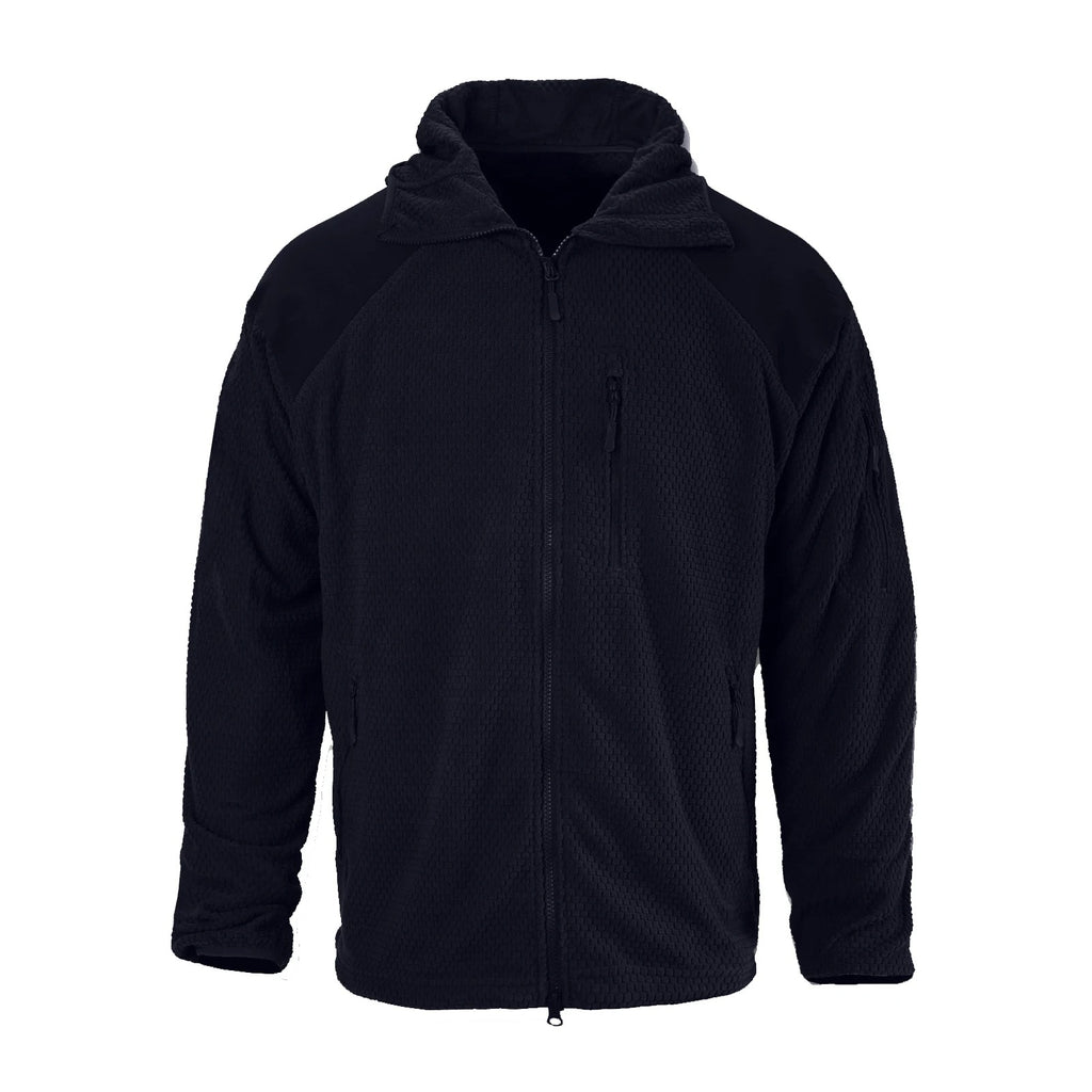 LVL 3 Grid Fleece Top