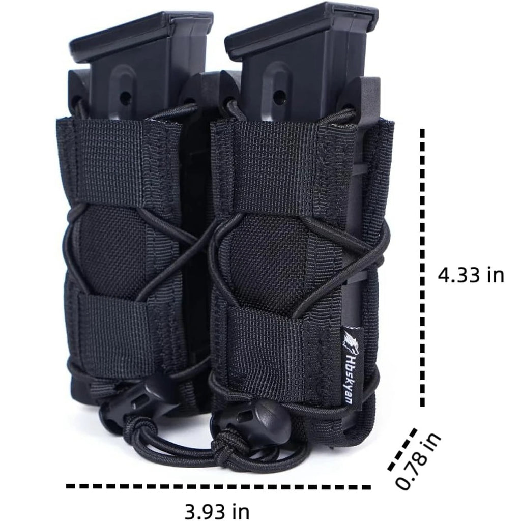 Double Pistol Mag Pouch