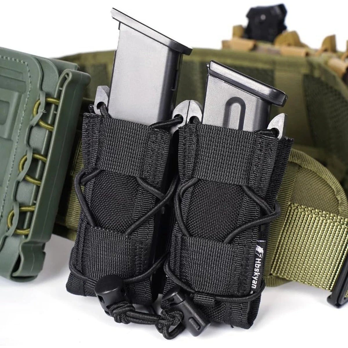 Double Pistol Mag Pouch