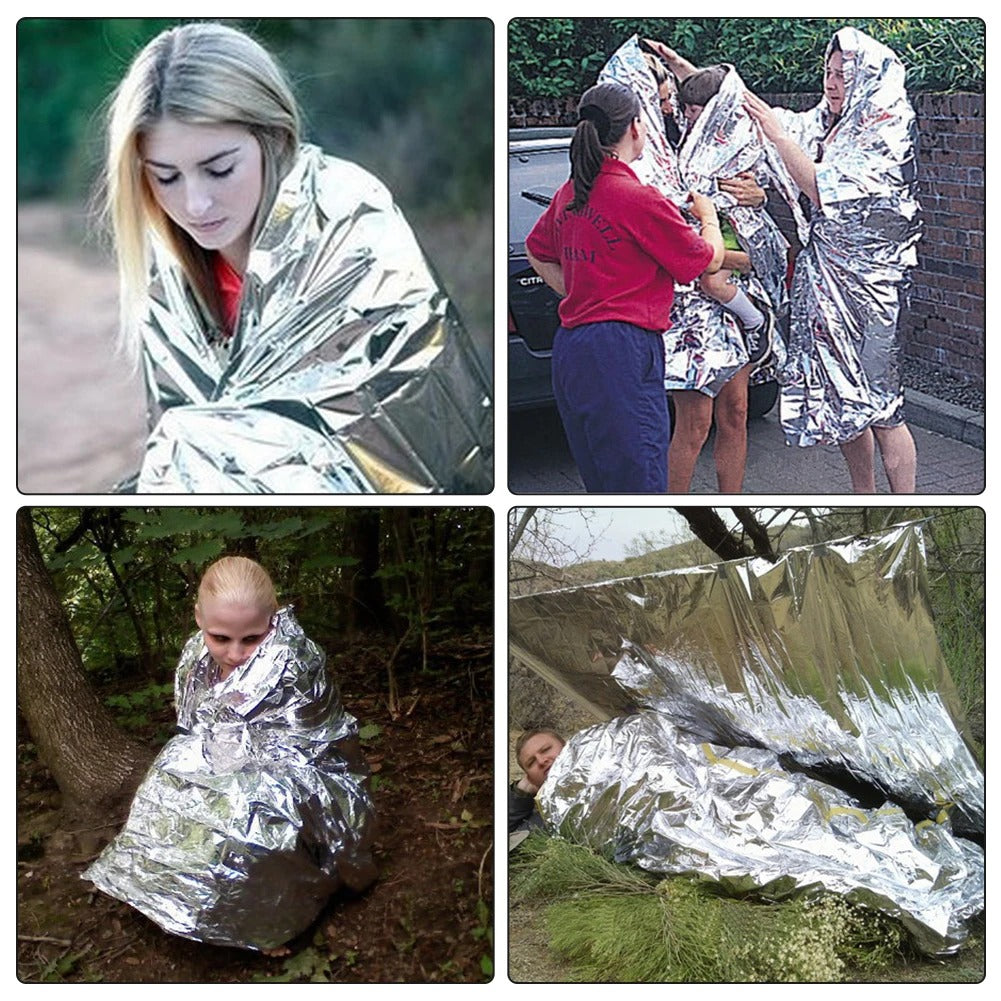 Mylar Space Blanket 3-PK