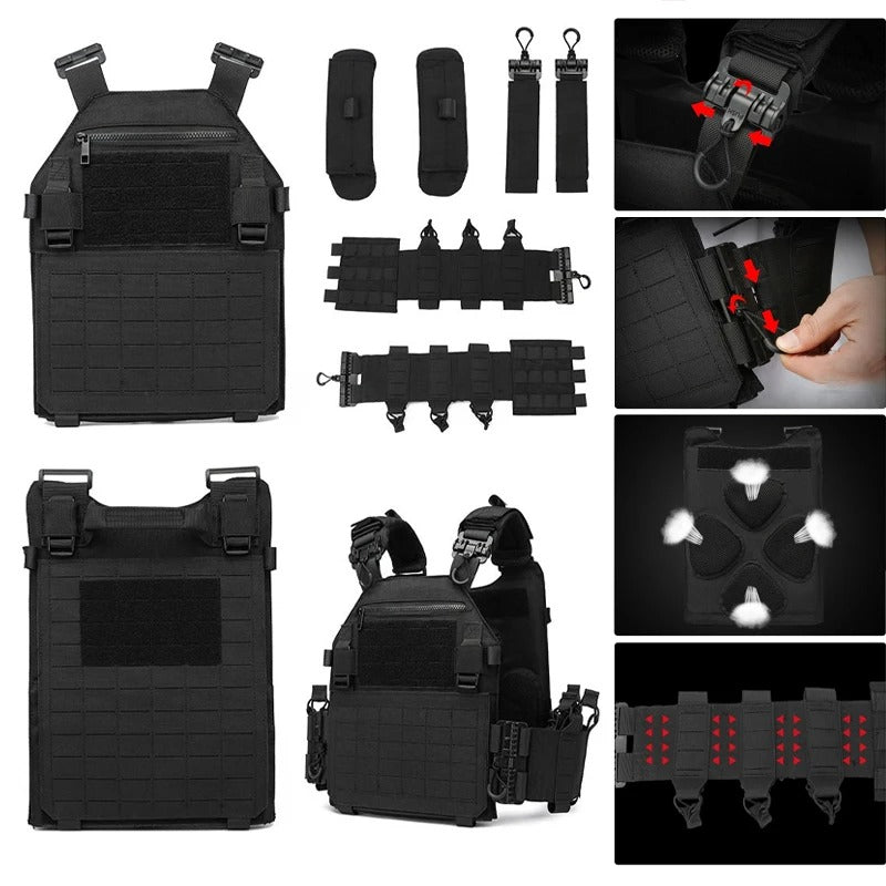 quick release plate carrier