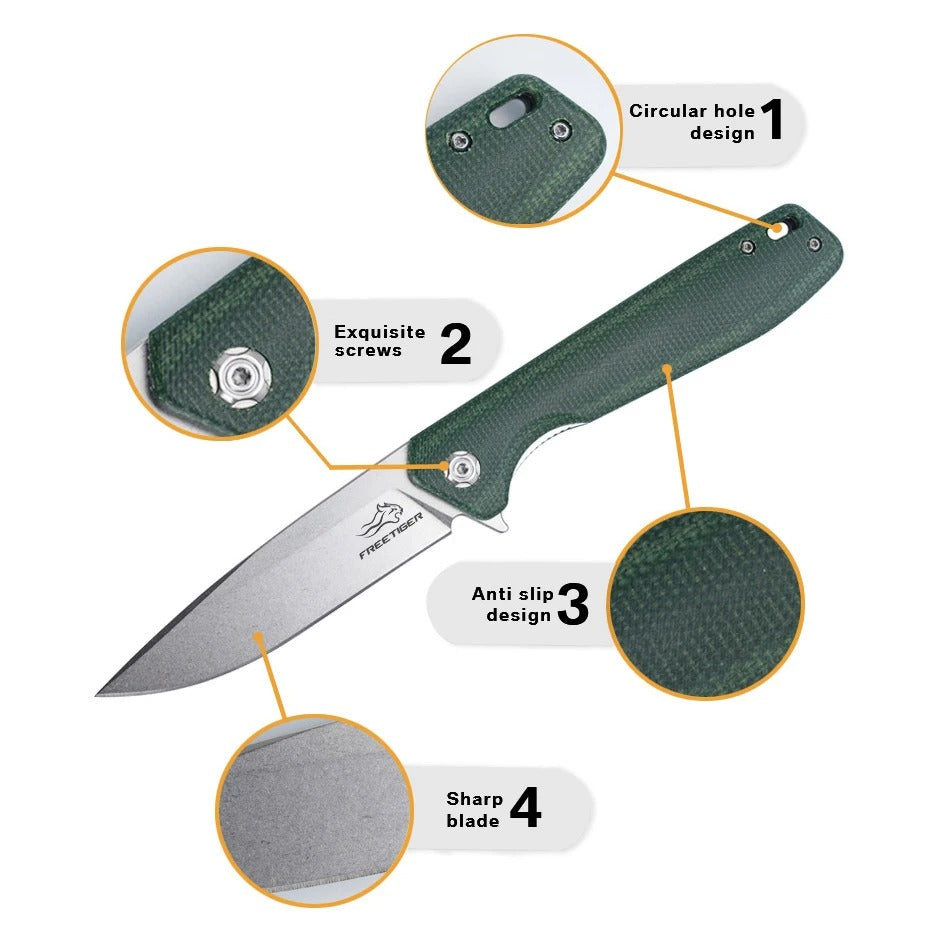 D2 Folding Knife