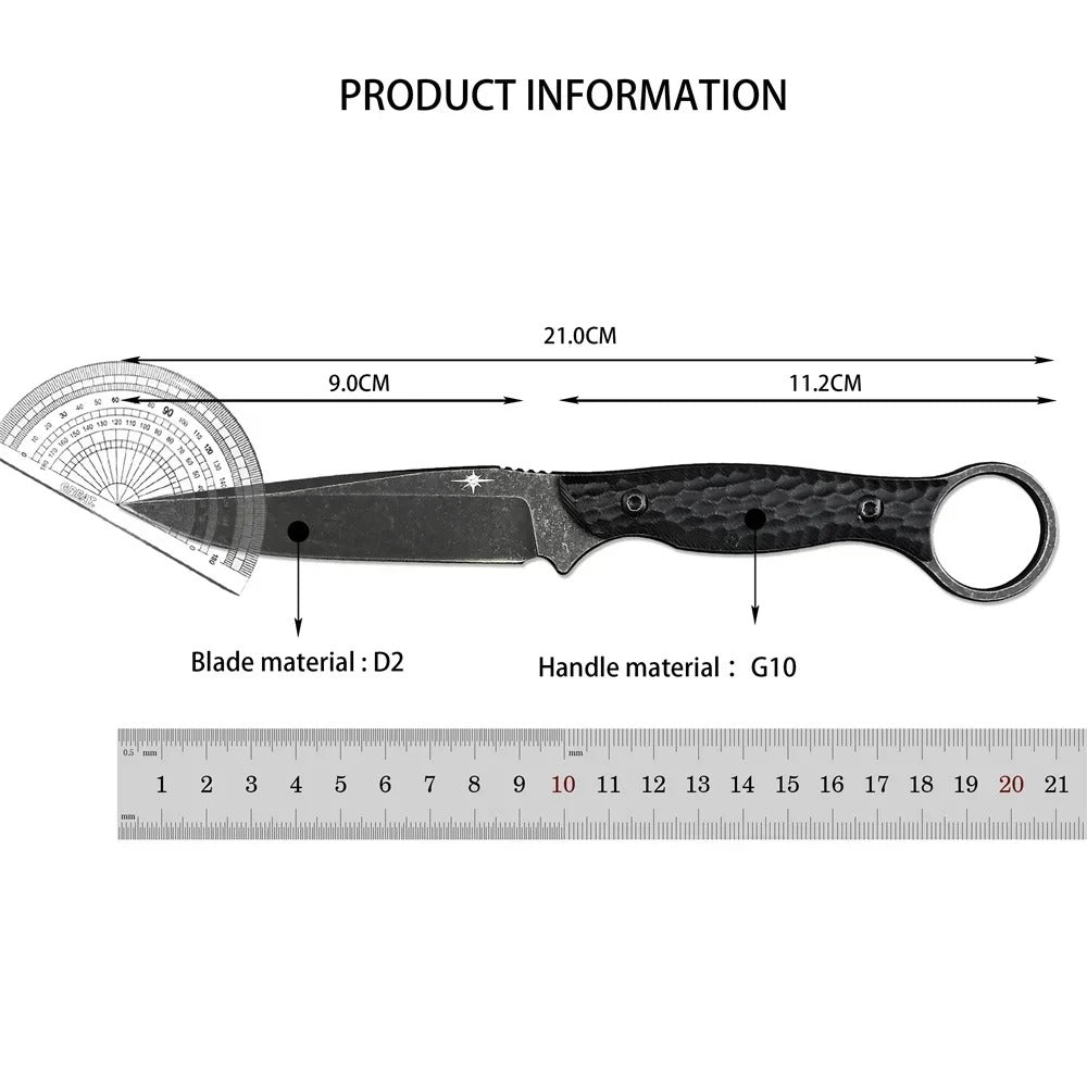 Tactical Straight Knife
